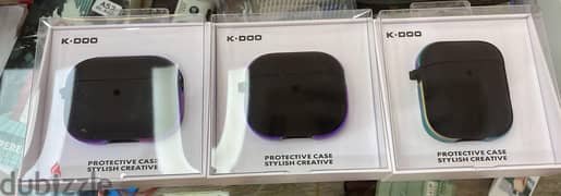 K-Doo Protective Case stylish Creative Crash Guard Rainbow AirPods 2/ 0