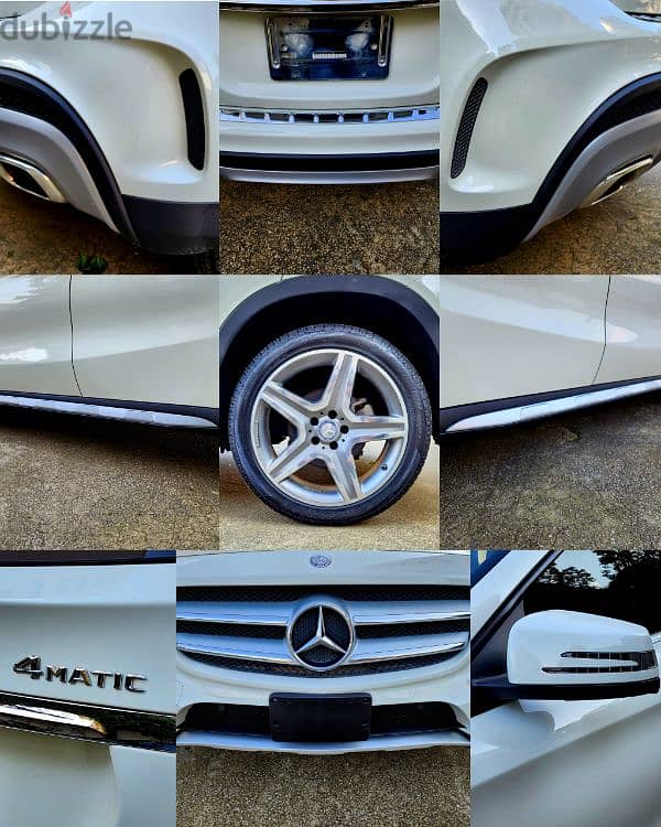 MERCEDES-BENZ GLA 250 4MATIC 2015 AMG full 97000miles اجنبية شبه جديدة 6