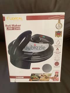 Lexical Roti Maker. tortilla and roti press and bake 0