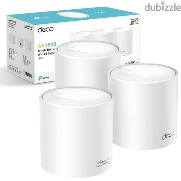 TP LINK Deco X10 Mesh Routers Like New 6pcs 0