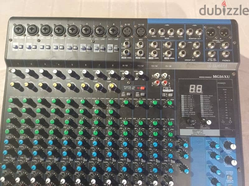 yamaha mixer mg 16 xu 1