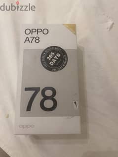 oppo a78 256 g used 1 month like new 0