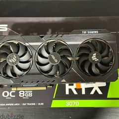 ASUS TUF Gaming GeForce RTX 3070 OC Edition 8GB vga 0