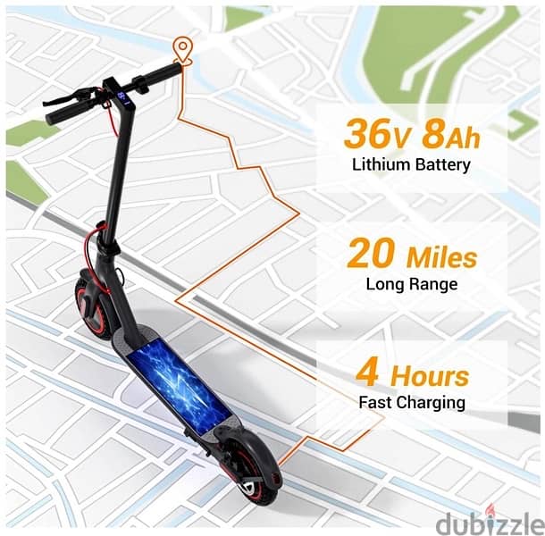 Electric Scooter Adults Teens 35Km/h Peak Motor with APP Control 2