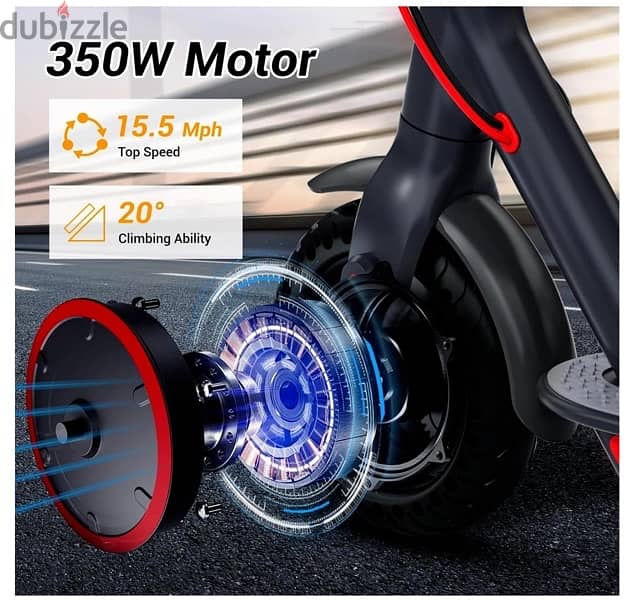 Electric Scooter Adults Teens 35Km/h Peak Motor with APP Control 7