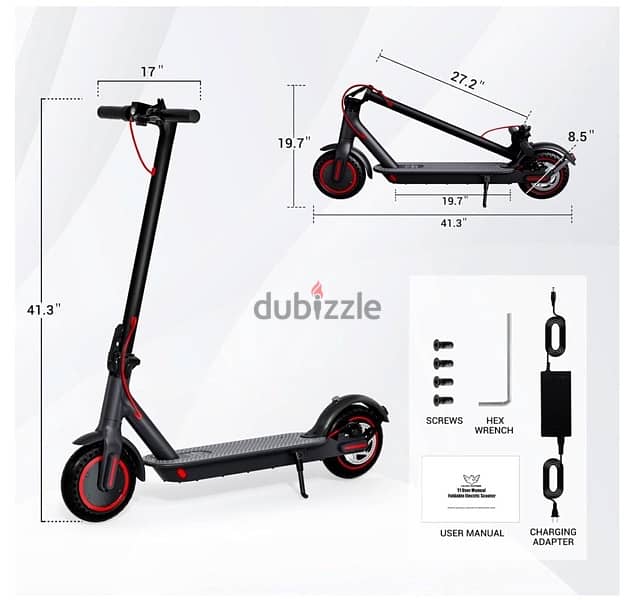 Electric Scooter Adults Teens 35Km/h Peak Motor with APP Control 8