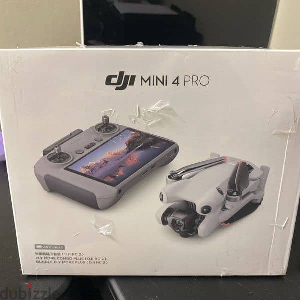 DJI Mini 4 Pro Fly More Combo Plus Drone and RC 2 Remote Control 0