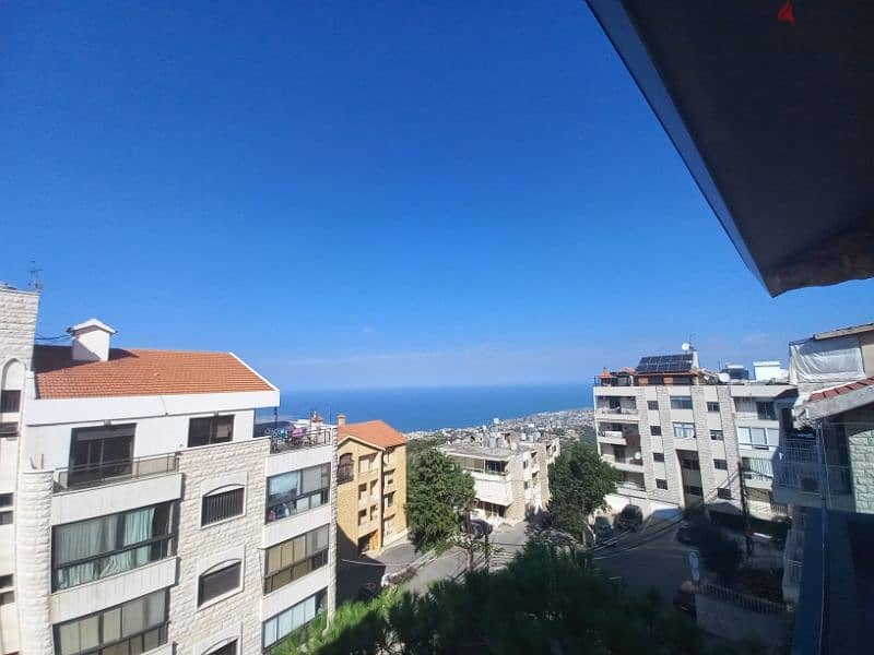 A 300m2 apartment with a sea and city view for sale in Beit Mery 2