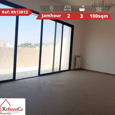 Apartment with terrace in Jamhour شقة مع تراس في الجمهور