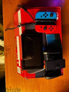 Nintendo switch v2 like new with box 0