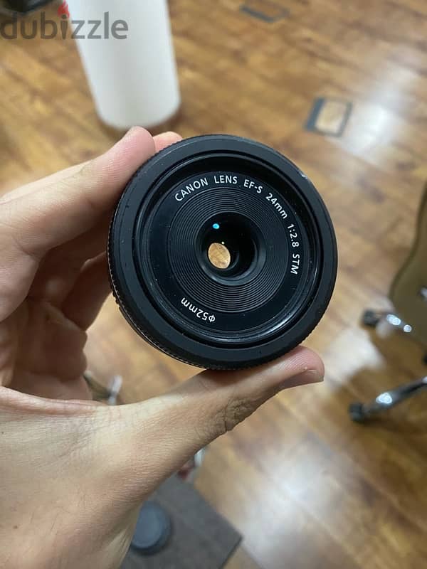 canon 24mm f2.8 pancake lens only 80$ 0