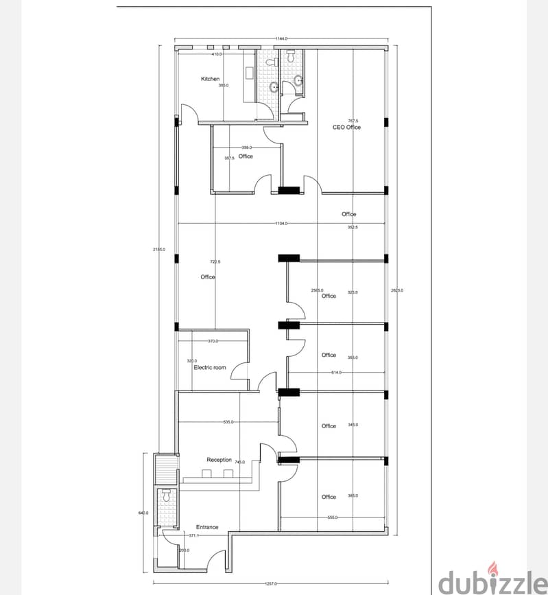 320 SQM Fully Furnished Prime Location Office in Zalka, Metn 0