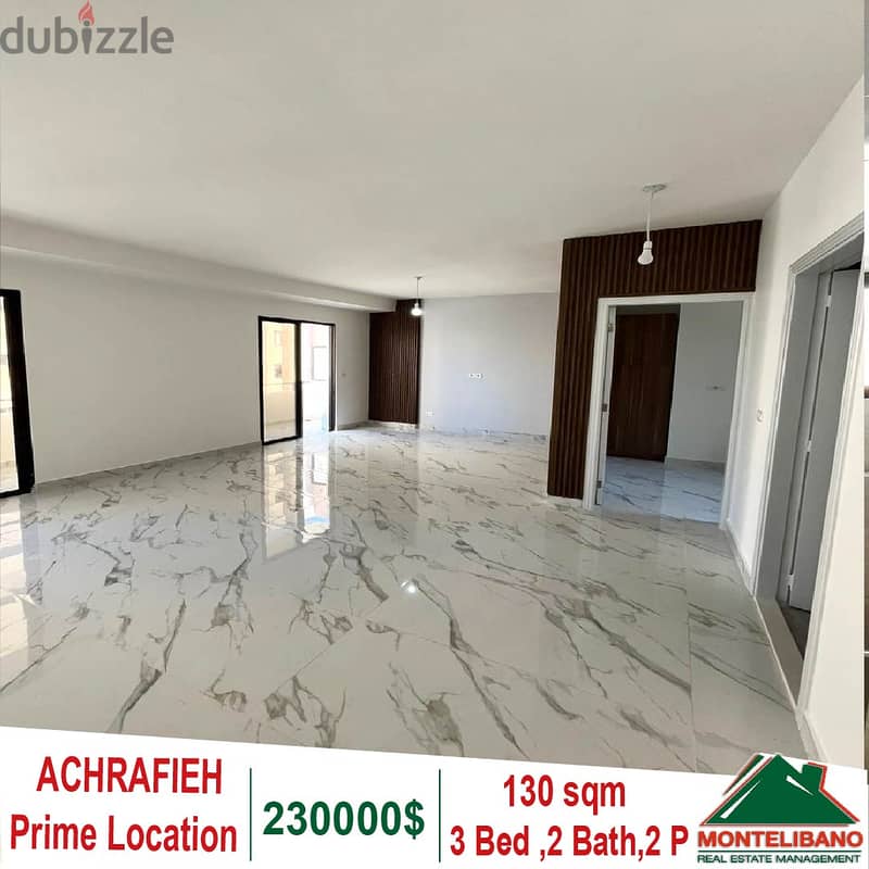 130 SQM APARTMENT FOR SALE IN ACHRAFIEH 0