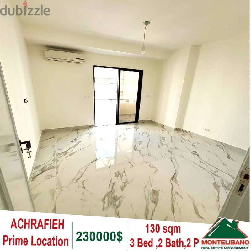 130 SQM APARTMENT FOR SALE IN ACHRAFIEH 3