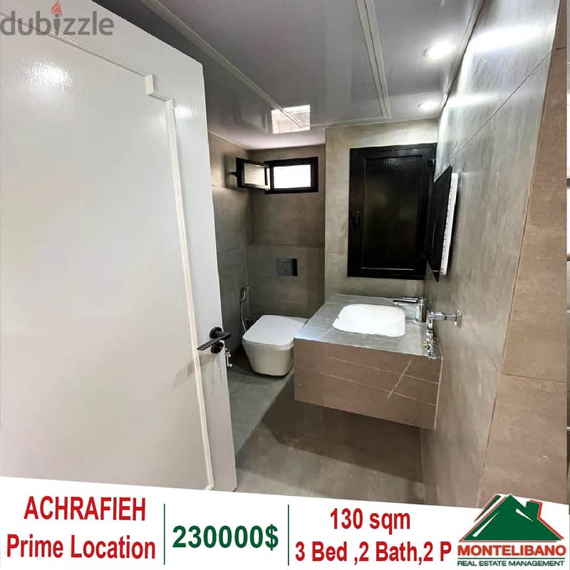 130 SQM APARTMENT FOR SALE IN ACHRAFIEH 5