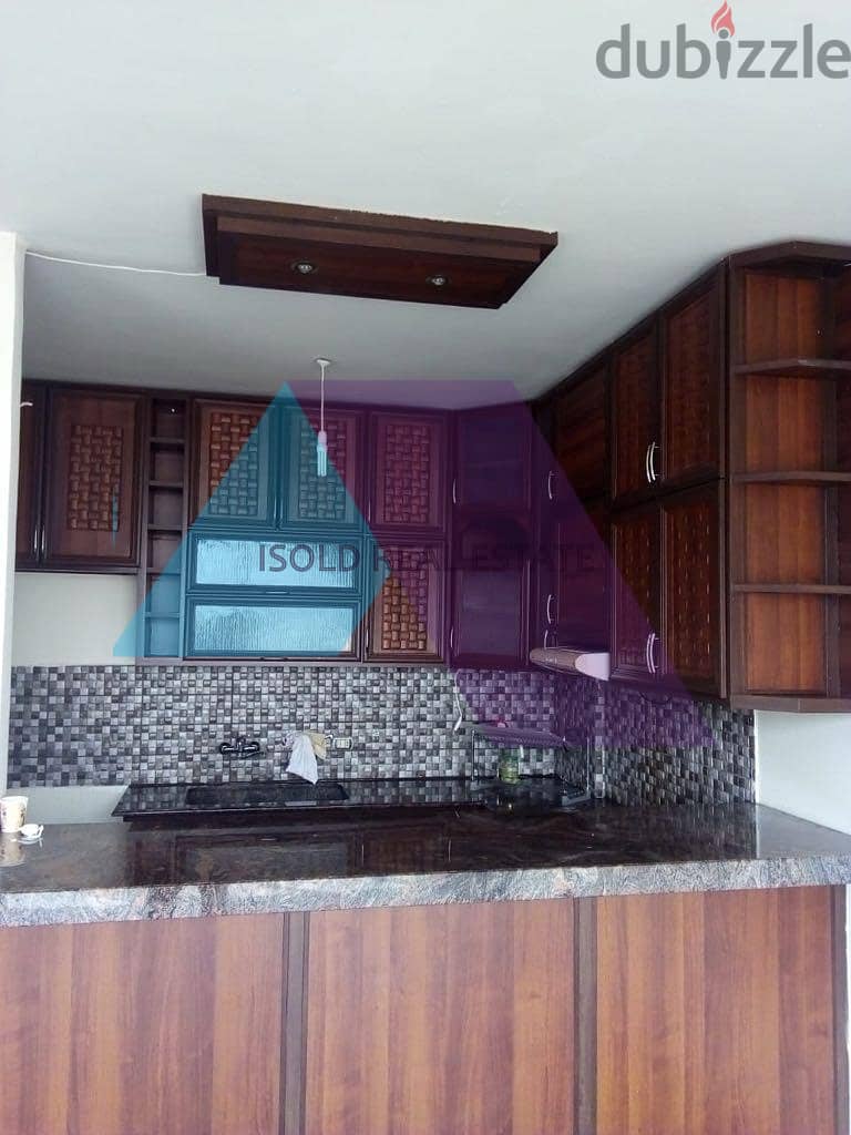 A 110 m2 apartment having a Panoramic Mountain View for Rent in Jdeide 2