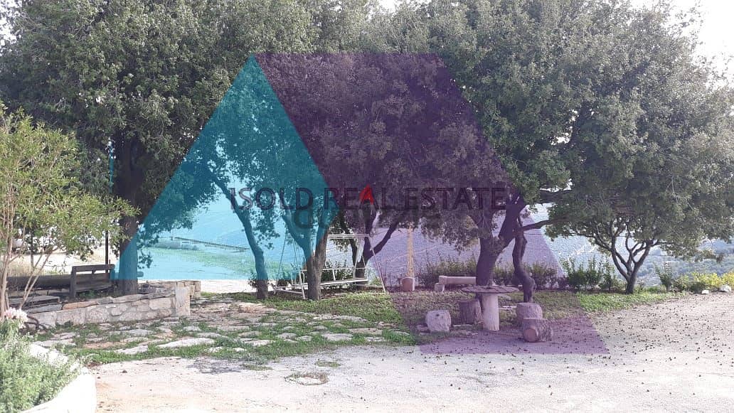 A 200 m2 House with Garden&Terrace|1200 sqm Land for sale in Batroun 3