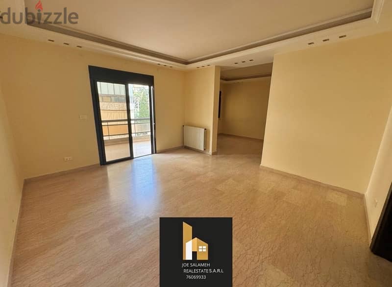 Apartment for sale in Ajaltoun 130m2 for 115,000$/شقة عجلتون 1