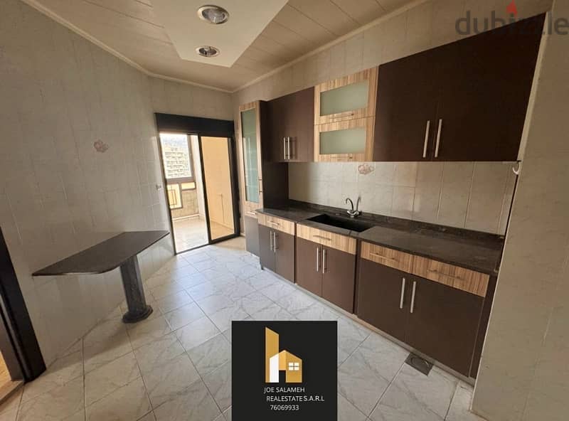 Apartment for sale in Ajaltoun 130m2 for 115,000$/شقة عجلتون 5