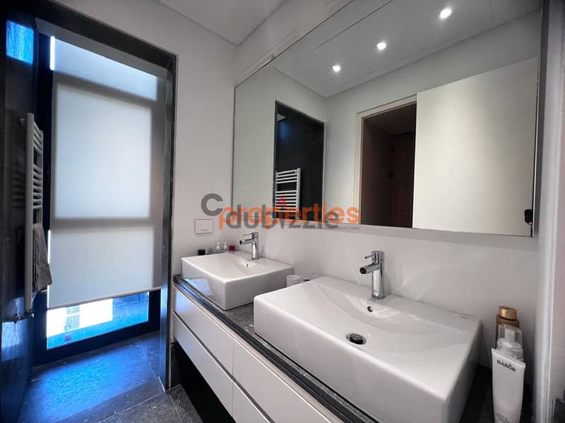 Furnished apartment for rent _ city and sea view in saifi CPBS2025 8