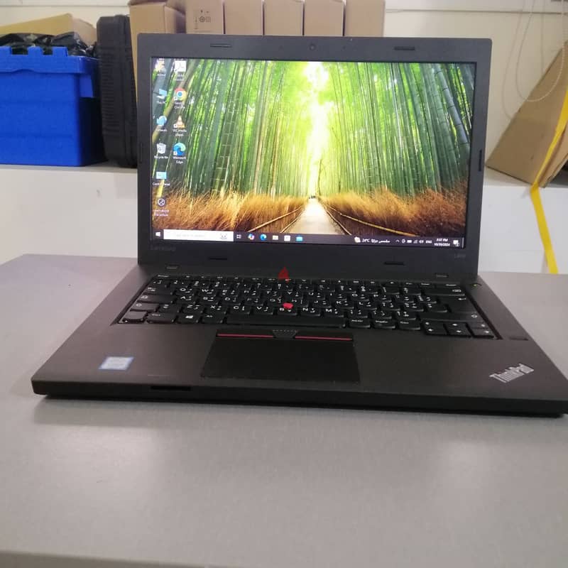 4683 Used Laptop Lenovo ThinkPad L470 i5 8gb 256gb ssd 14.1 0