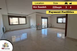 Ain Saadeh 220m2 | Payment Facilities | Calm Area | AMK | 0