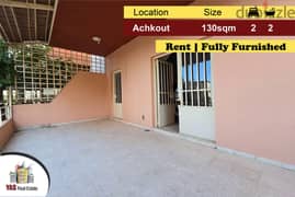 Achkout  130m2 | 30m2 Terrace | Rent | Fully Furnished | Classic | DA 0