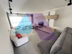 Decorated &Furnished 54m2 chalet +Terrace +Sea View for sale in Kaslik 0