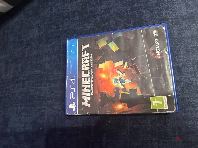 Minecraft Ps4 CD Used like New Tested 100% working 1