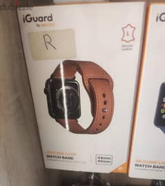 iGuard by porodo leather loop apple watch band original & good offer 0