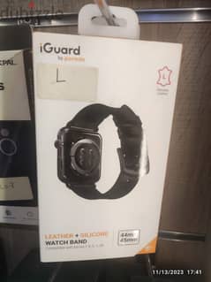 iGuard by porodo leather + silicone  apple watch band amazing & best 0