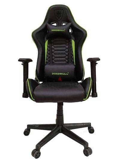 Deadskull Gaming Chair Green/Black Exclusive & last price 0