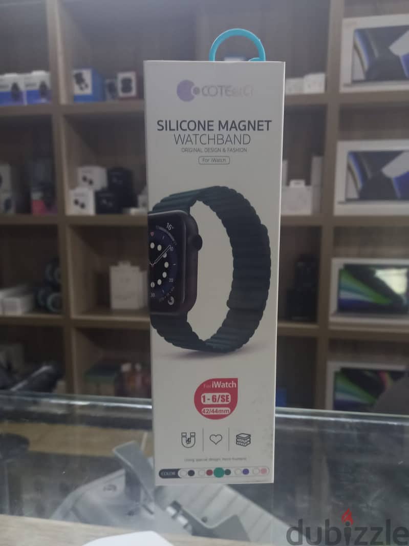 coteetci silicone magnet watch band 0