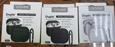 Araree Duple hybrid polymer case AirPods 3 original & best offer 0