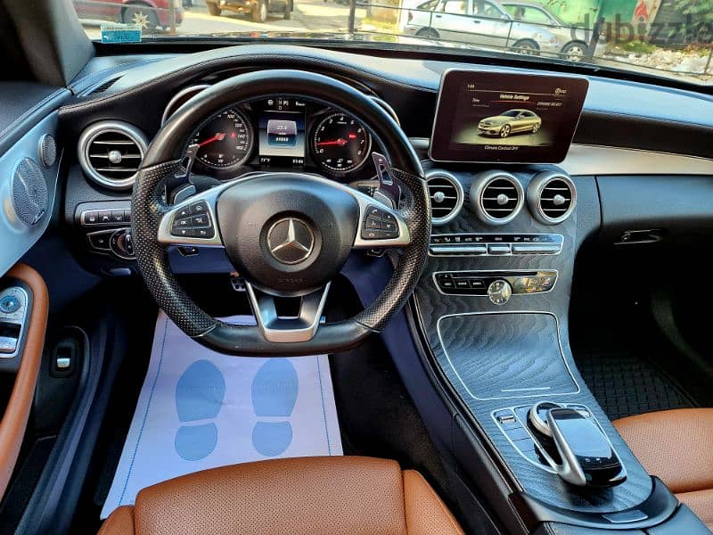 Mercedes-Benz C300 4MATIC AMG EDITION ONE 2017 اجنبية شبه جديدة 14