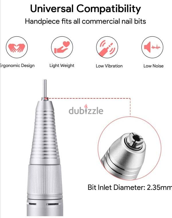 JCMaster Professional Nail Drill for Manicures & Pedicures /3$delivery 3