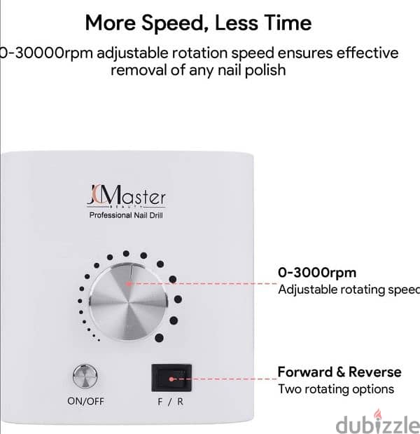 JCMaster Professional Nail Drill for Manicures & Pedicures /3$delivery 4