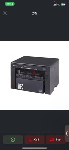 Canon i-Sensys Mf3010 Laser | Black Printing | 3in1 Printer 2