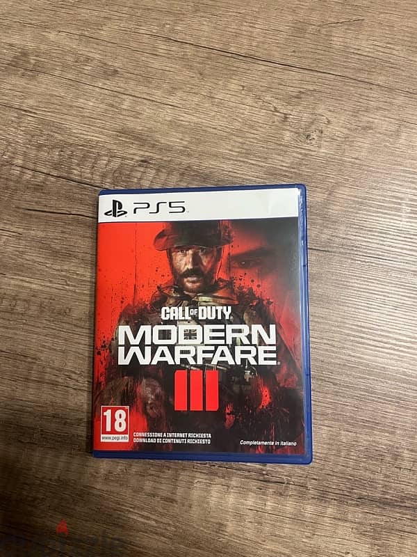 Call of Duty Modern Warfare 3 PS5 - FOR SALE 0