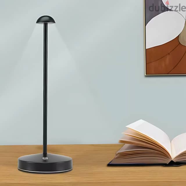 Mushroom Table Lamp, Warm LED, USB Charging, Modern Design 1