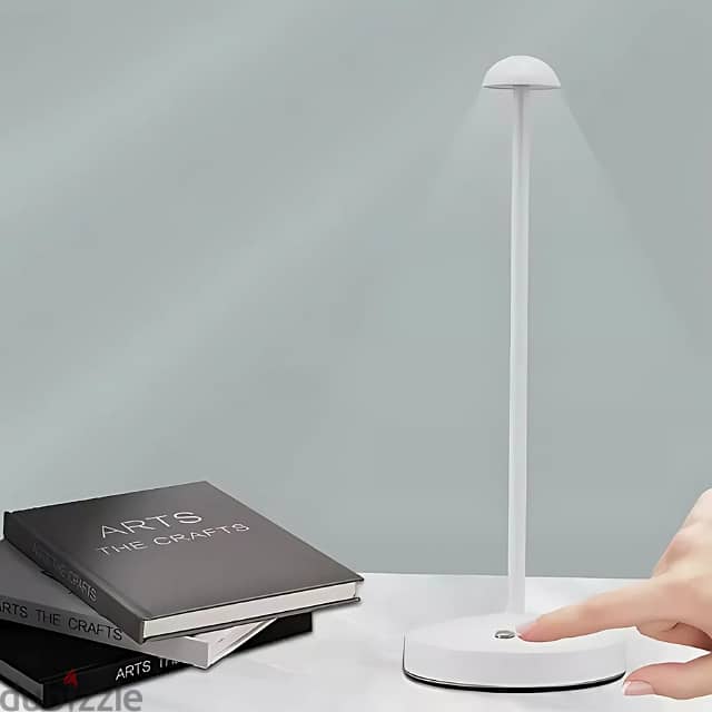 Mushroom Table Lamp, Warm LED, USB Charging, Modern Design 2