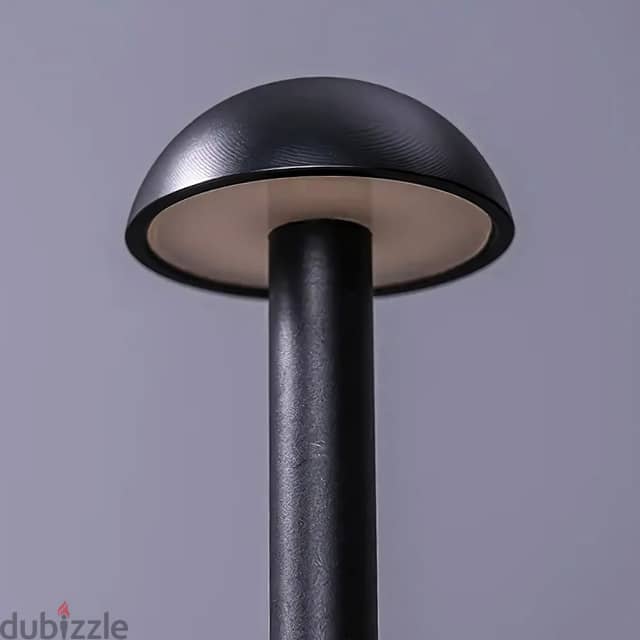 Mushroom Table Lamp, Warm LED, USB Charging, Modern Design 3