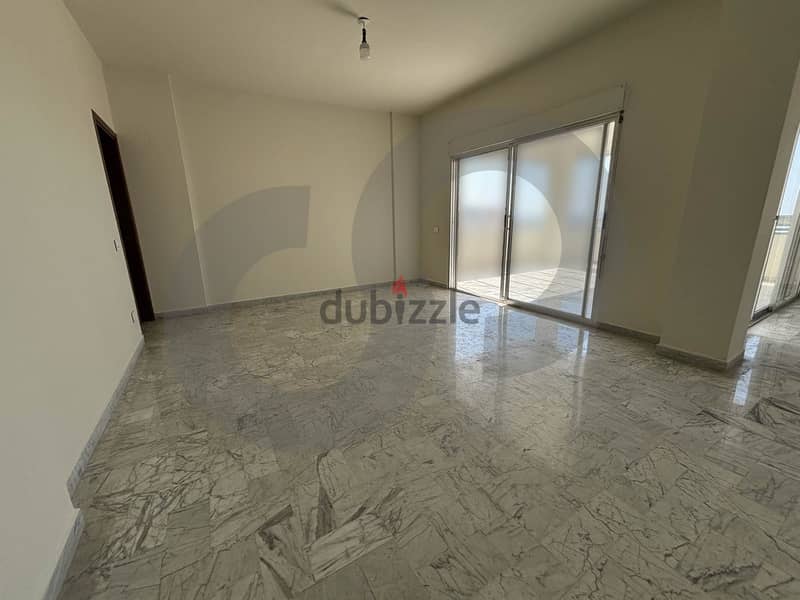 READY TO MOVE IN-SEA VIEW  -NACCACHE/نقاش REF#DF114288 2