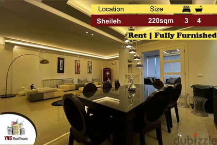 Sheileh 220m2 | Rent | Furnished | Modern | Generous Dimensions | KE |