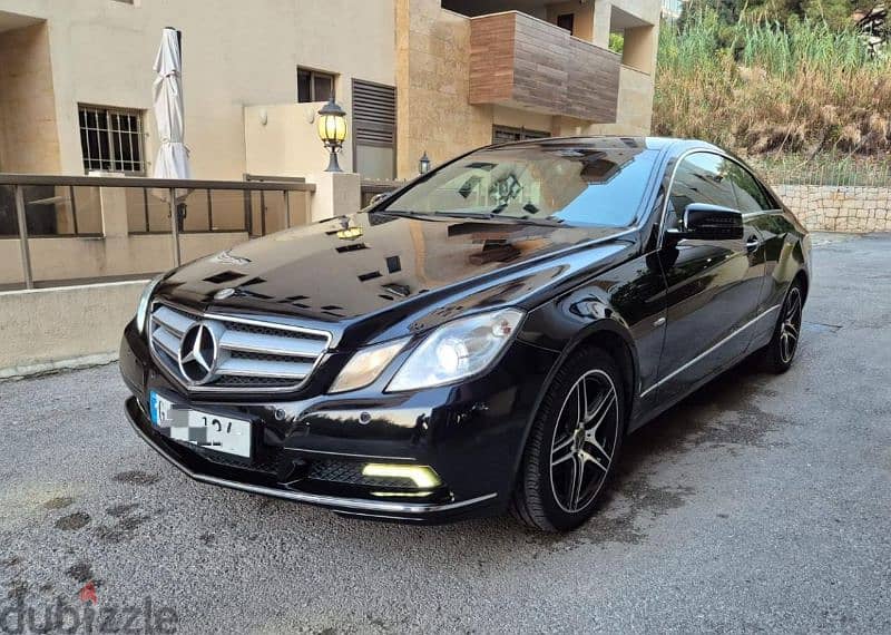 MERCEDES-BENZ E250 2010 COUPE !! COMPANY SOURCE  ! 1