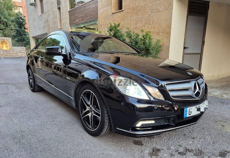 MERCEDES-BENZ E250 2010 COUPE !! COMPANY SOURCE  ! 2