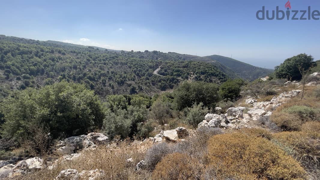 RWB192CA - Prime location land for sale in Lehfed Jbeil 1