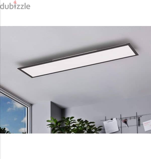 EGLO Bottazzo LED Ceiling Light, with Remote Control, Dimmable,Colour/ 2