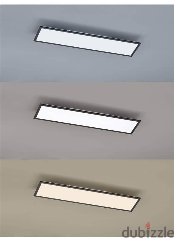 EGLO Bottazzo LED Ceiling Light, with Remote Control, Dimmable,Colour/ 9