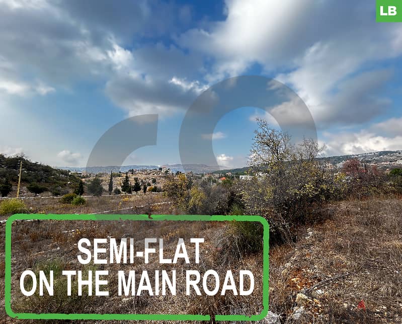 Semi-flat on the main road- bmohray aley / بمحري عاليه  REF#LB114306 0